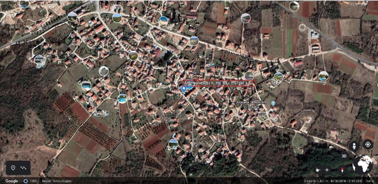 "Art House" Rovinj-Holiday, Holiday Home To Rent โรวินสโก เซโล ภายนอก รูปภาพ
